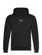 Sweatshirt Tops Sweat-shirts & Hoodies Hoodies Black EA7