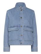 Short Denim Jacket Dongerijakke Denimjakke Blue Lexington Clothing