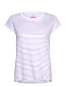 Organic Jersey Stripe Teasy Tee Fav Tops T-shirts & Tops Short-sleeved...