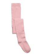 Tights Sg H Plain Knitted Tights Pink Lindex