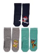 Sock 3 P Sb Paw Patrol Strømper Non-slip Multi/patterned Lindex