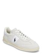 Heritage Aera Suede Sneaker Lave Sneakers White Polo Ralph Lauren