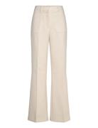 Priya Bottoms Trousers Suitpants Cream Reiss