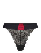 String Rl Lace Stringtruse Undertøy Black HUGO