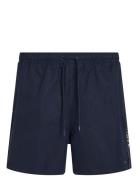 Medium Drawstring Tape Badeshorts Navy Tommy Hilfiger