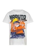 Nkmfukas Naruto Ss Top Sky Tops T-shirts Short-sleeved White Name It