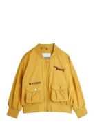 Dog Nylon Baseball Jacket Emb Tynn Jakke Skalljakke Yellow Mini Rodini