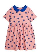 Outlined Hearts Aop Ss Dress Dresses & Skirts Dresses Casual Dresses S...