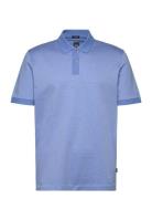 H-Parlay 432 Tops Polos Short-sleeved Blue BOSS