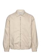 Zip Through Overshirt Tynn Jakke Cream Lindbergh