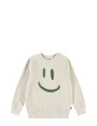 Mike Tops Sweat-shirts & Hoodies Sweat-shirts Cream Molo