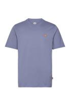 Ss Mapleton Tee Designers T-shirts Short-sleeved Blue Dickies