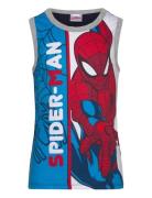 T Shirt Tops T-shirts Sleeveless Grey Spider-man