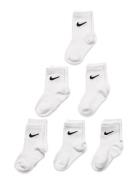 Nhn Nike Colorful Pack Crew Sokker Strømper White Nike