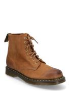 1460 Pascal Desert Brown Tumbled Nubuck Shoes Boots Ankle Boots Laced ...