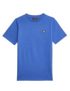 Plain T-Shirt Tops T-shirts Short-sleeved Blue Lyle & Scott