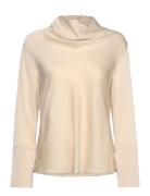 Ayumi Silk Blouse Tops Blouses Long-sleeved Cream Ahlvar Gallery