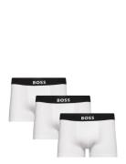 Trunk 3P Boss Boksershorts White BOSS