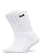 3-Pack Cotton Sock Lingerie Socks Regular Socks White Helly Hansen