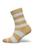 Signe Socks Lingerie Socks Regular Socks Beige Mp Denmark