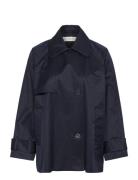 Minona Iw Jacket Trench Coat Kåpe Navy InWear