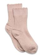 Celosia Glitter Socks Socks & Tights Socks Pink Mp Denmark