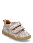 Shoes - Flat - With Velcro Lave Sneakers Pink ANGULUS