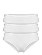 Brief 3 Pack Carin Bikini Reg Truse Brief Truse White Lindex