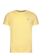 Uspa T-Shirt Arjun Men Tops T-shirts Short-sleeved Yellow U.S. Polo As...