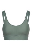 Ua Infinity Mid 2.0 Bra Sport Bras & Tops Sports Bras - All Green Unde...