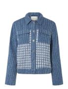 Yasberu Ls Jacket Dongerijakke Denimjakke Blue YAS