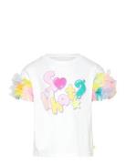 T-Shirt Tops T-shirts Short-sleeved White Billieblush