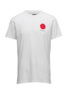 Japanese Sun T-Shirt - Black Designers T-shirts Short-sleeved White Ed...