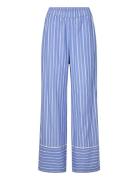 Cupetra Pants Pyjamasbukser Pysjbukser Blue Culture