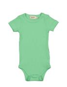 Plain Body Ss Bodies Short-sleeved Green MarMar Copenhagen