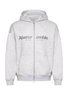 Anf Mens Mfo Tops Tops Sweat-shirts & Hoodies Hoodies Grey Abercrombie...