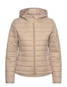 Jacket Fôret Jakke Beige United Colors Of Benetton