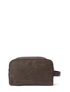 Day Waxed Cotton Washbag Toalettveske Brown DAY ET