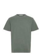 Cave Tee Oat Tops T-shirts Short-sleeved Green NEUW