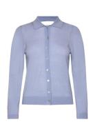 Lr-Ismaila Tops Knitwear Cardigans Blue Levete Room