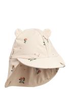 Senia Sun Hat With Ears Solhatt White Liewood