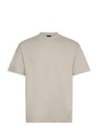 Premium Ss Sport T-shirts Short-sleeved Beige VANS