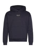 Halo Graphic Hoodies Tops Sweat-shirts & Hoodies Hoodies Navy HALO