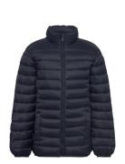 Quilted Jacket Fôret Jakke Navy Mango