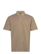 Polo Shirt Tops Polos Short-sleeved Brown Armani Exchange