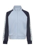 Hmldaily Zip Jacket Sport Sweat-shirts & Hoodies Sweat-shirts Blue Hum...