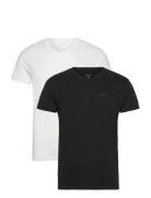 V-Neck T-Shirt 2-Pack Designers T-shirts Short-sleeved Multi/patterned...