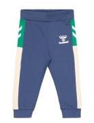 Hmlskylan Adjust Waist Pants Bottoms Sweatpants Navy Hummel