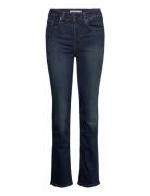 724 High Rise Straight Blue Sw Bottoms Jeans Straight-regular Blue Lev...