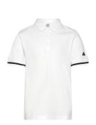 B Club Polo Tops T-shirts Polo Shirts Short-sleeved Polo Shirts White ...